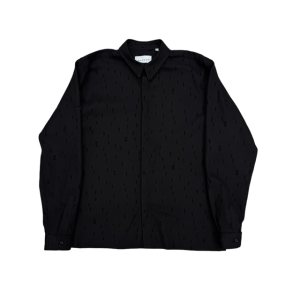 Camicia in denim black Marsem