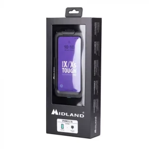 Custodia Smartphone UA-HARDWPIX - per Iphone X / XS Midland Custodia rigida per iPhone X e XS con aggancio per manubri tubolari