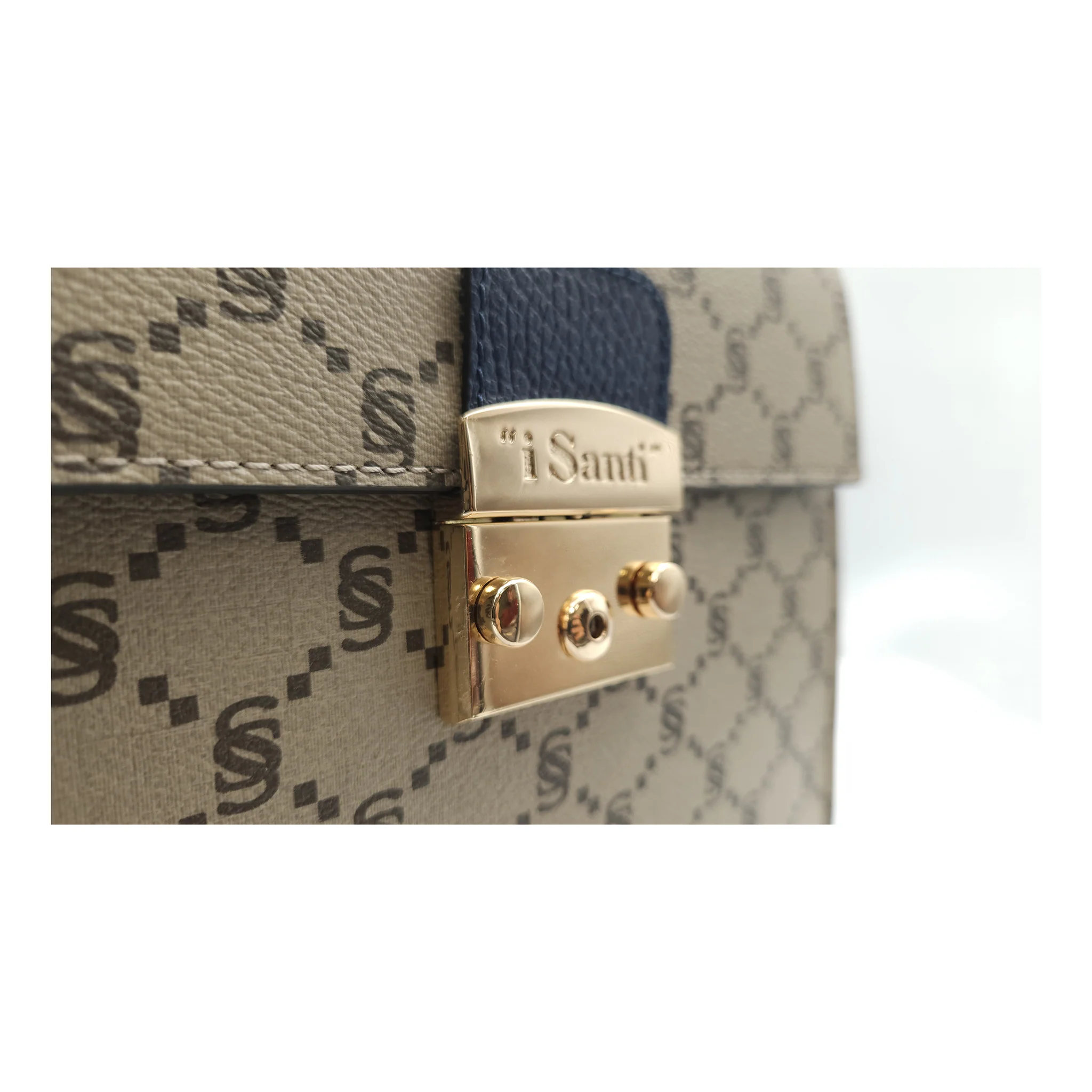 Borsa “i Santi” mini satchel Monogram - 2048 - immagine 5