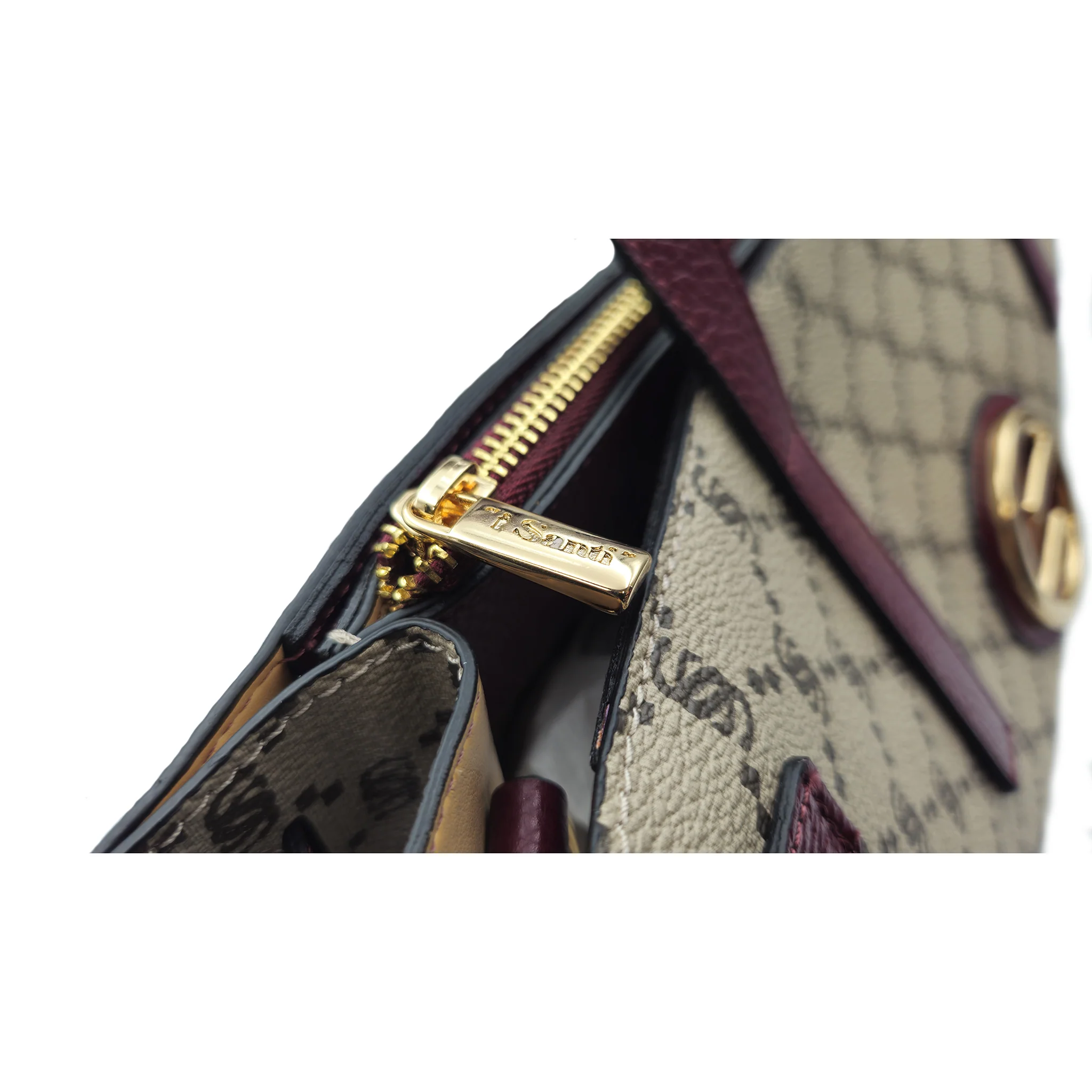 Big satchel monogram "i Santi" - 2056 - immagine 7