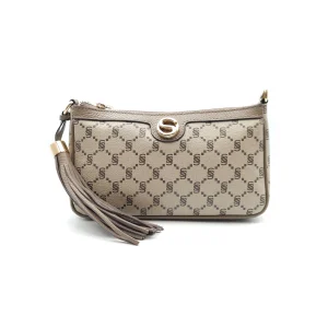 Pochette monogram con nappina e tracolla - 2021