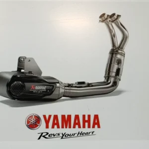 Impianto di scarico Akrapovic Yamaha MT 07 2025 Euro 5 Plus