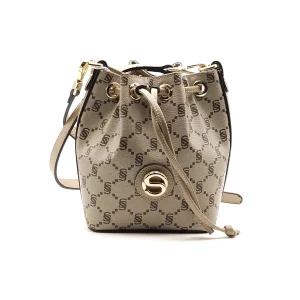 Mini bucket monogram “i Santi” - 2046