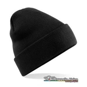 Cuffia zuccotto Beechfield B45 Original Cuffed Beanie, 100% Poliacrilico