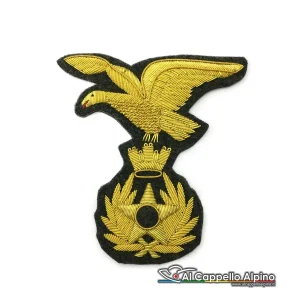 Fregio Amministrazione e Commissariato Alpino (Ricamato a Mano)