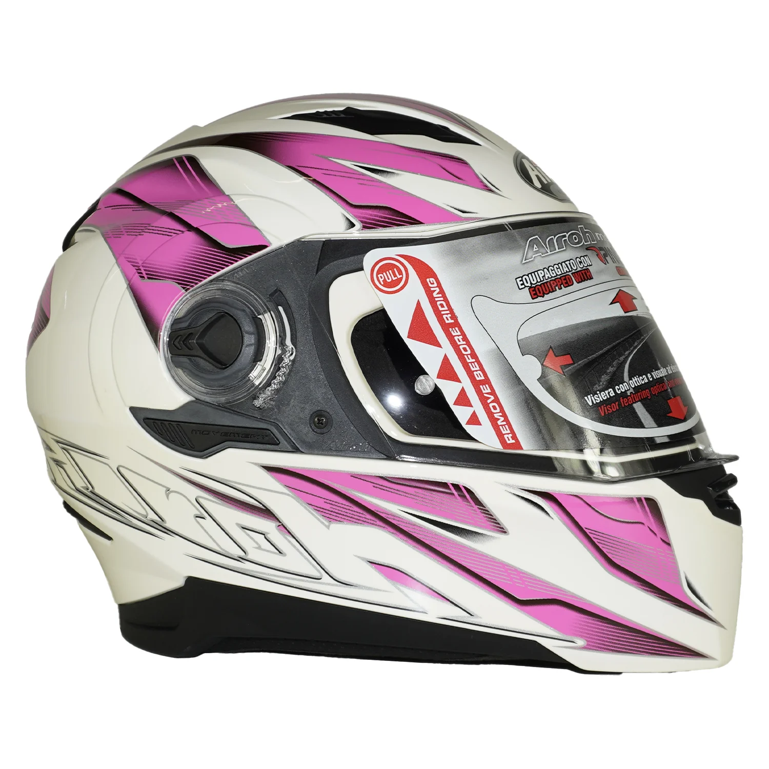 Airoh Movement Flowers Pink Gloss - immagine 2