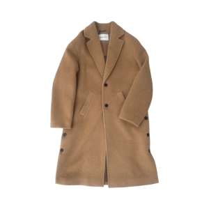 Cappotto in lana AMARANTO