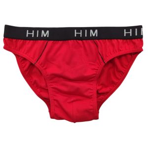 Slip Rosso in cotone e modal