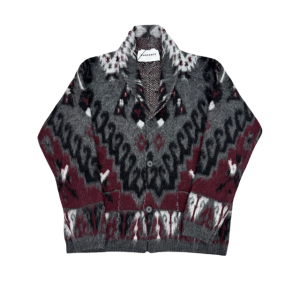 Cardigan in lana AMARANTO