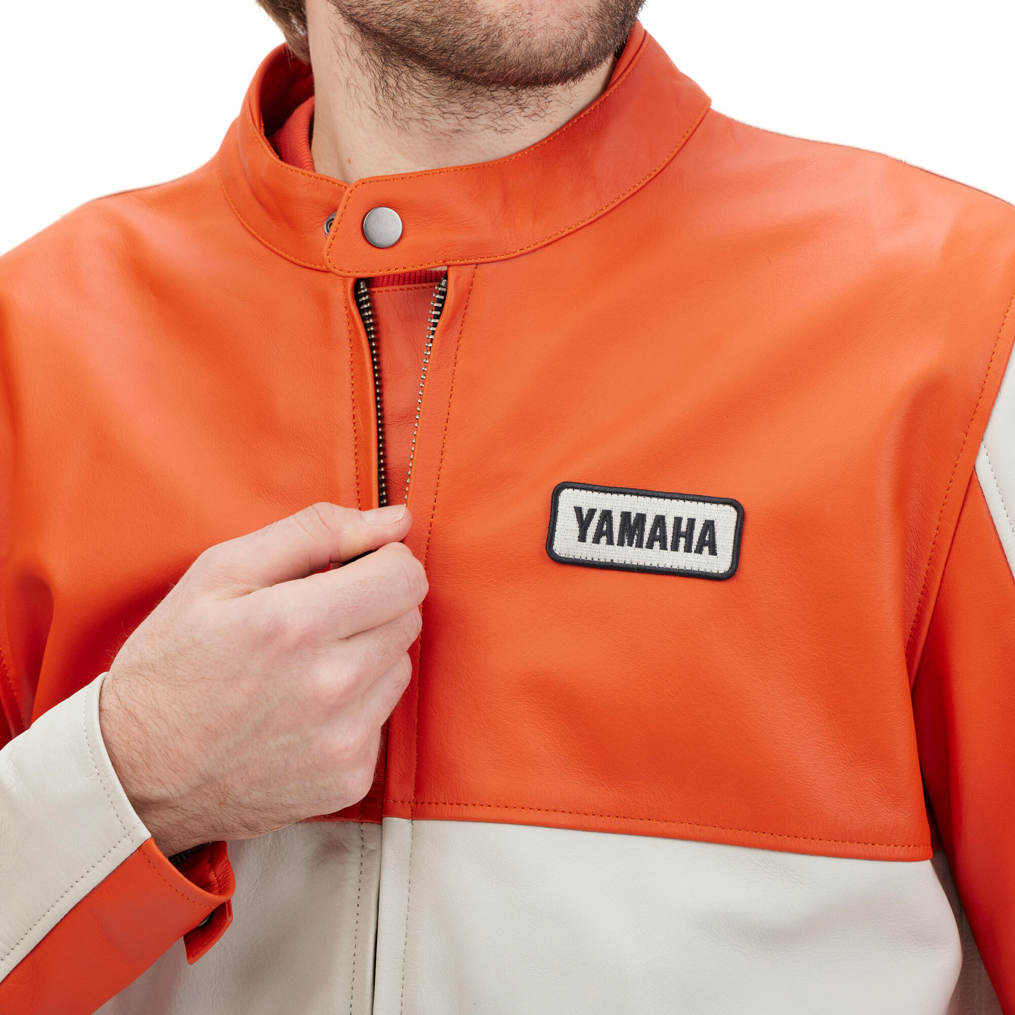 Giacca da Moto Yamaha in Pelle - immagine 6