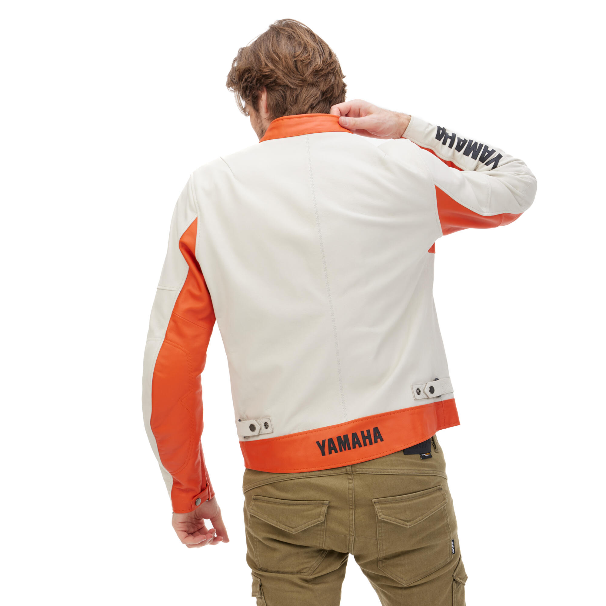 Giacca da Moto Yamaha in Pelle - immagine 4