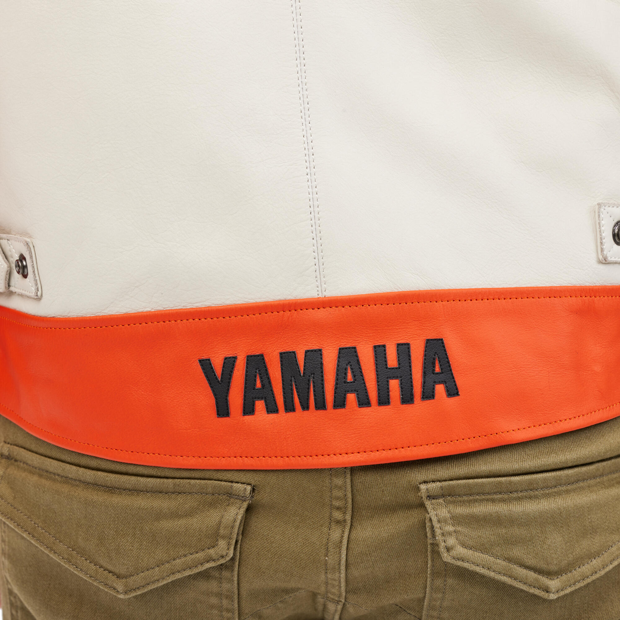 Giacca da Moto Yamaha in Pelle - immagine 3