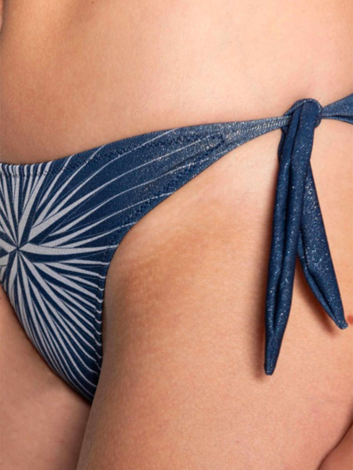 PIN-UP Stars BIKINI TRIANGOLO ROSA DEI VENTI BLU - immagine 4