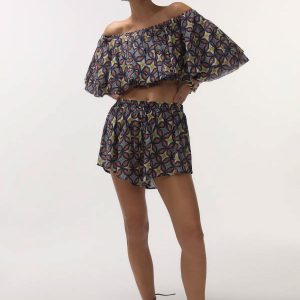 LOVE Stories TROPIC TOP BLEU