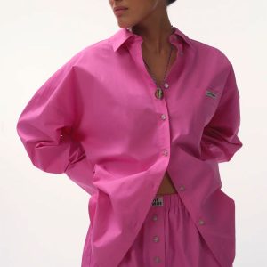 LOVE Stories HAILEY CAMICIA ROSA