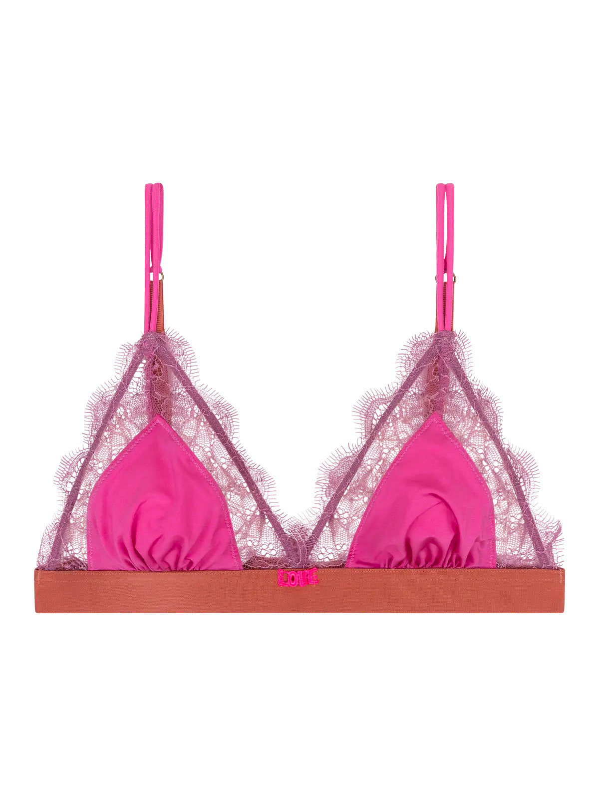 LOVE Stories LOVE LACE BRALETTE PINK - immagine 4