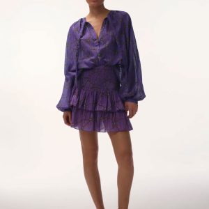 LOVE Stories BREEZE CAMICIA PURPLE