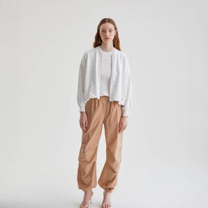 8PM BEL-AIR CARDIGAN LATTE