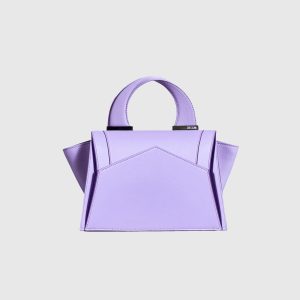 <b>DEL CORE</b> Borsa “rachel” con manico colore LILLA