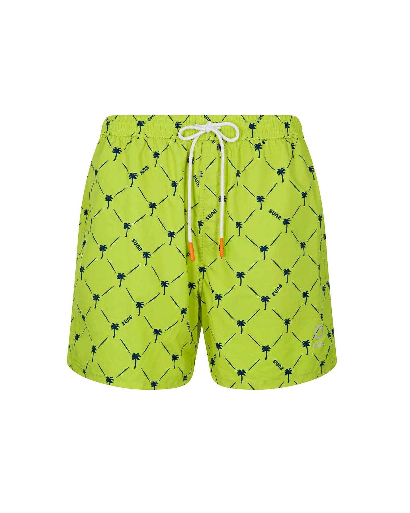 Boxer Uomo SUNS Capri minipalm lime