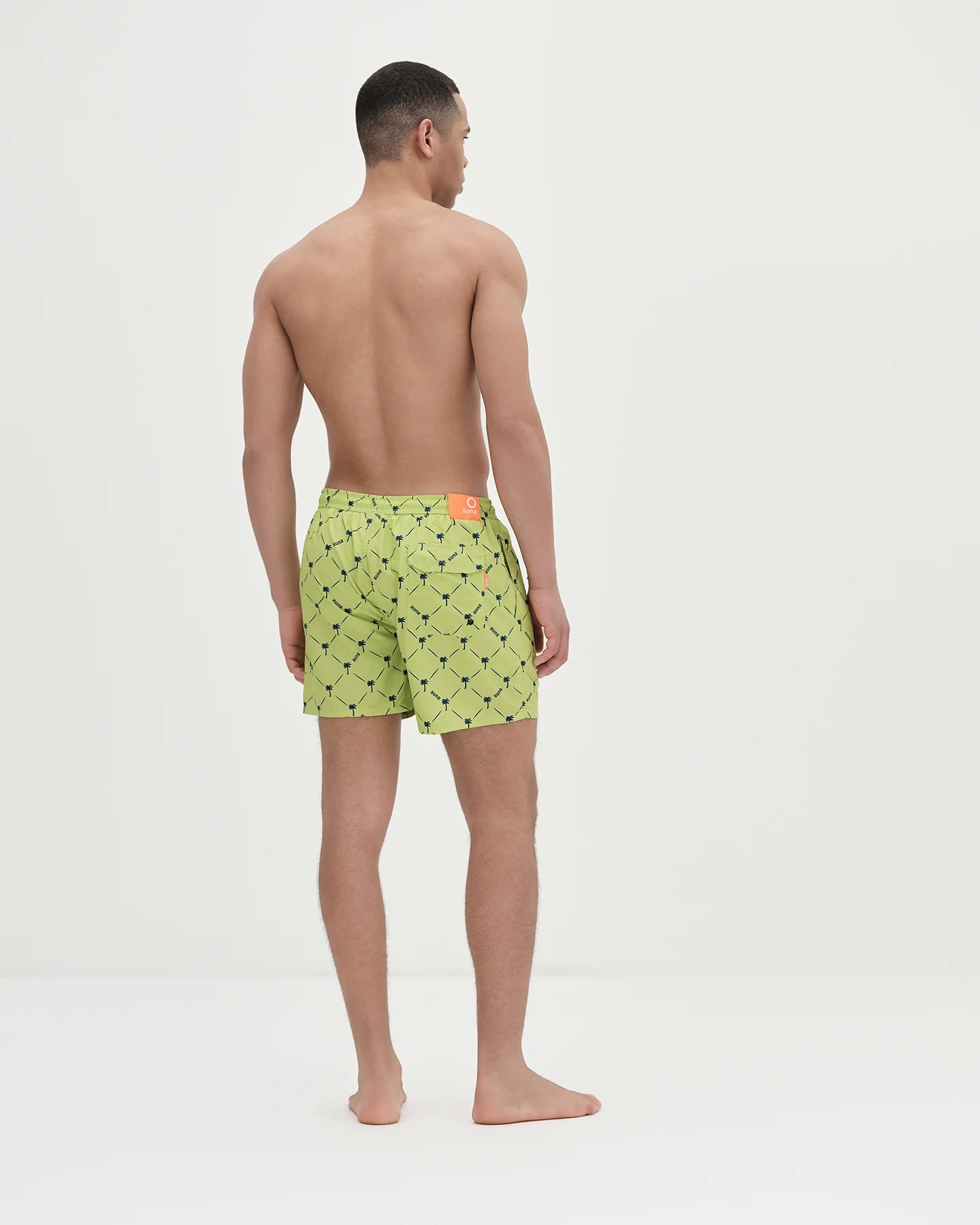 Boxer Uomo SUNS Capri minipalm lime - immagine 7