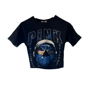 T-shirt crop Los angeles vintage