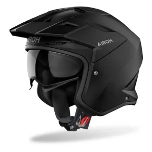 Casco Jet Airoh KOMBAKT Color Black Matt