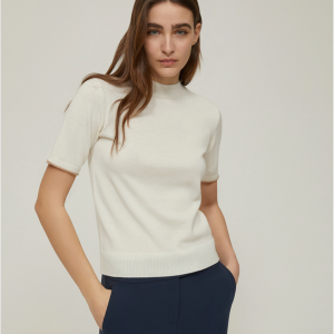 <b>PENNYBLACK</b> Lupetto in pura lana sottile colore AVORIO