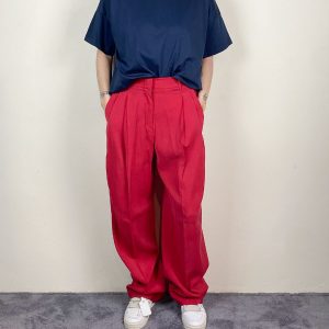 ATTIC AND BARN HARSTAD PANTALONE ROSSO