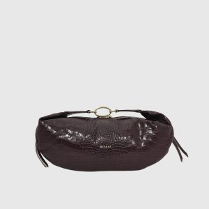 <b>RIPANI</b> Borsa “Gertrude” a mano colore BORDEAUX