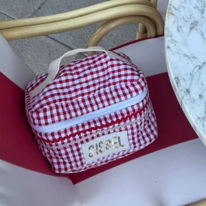 Beauty bag trapuntato