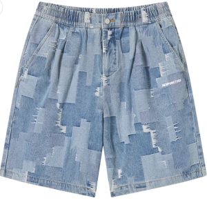 Bermuda in denim ACUPUNCTURE