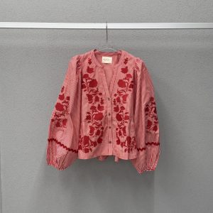 Blusa ricamata a mano SISSEL EDELBO