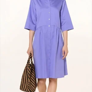 Abito Chemisier LILLA Vitaminico in Cotone Charmline