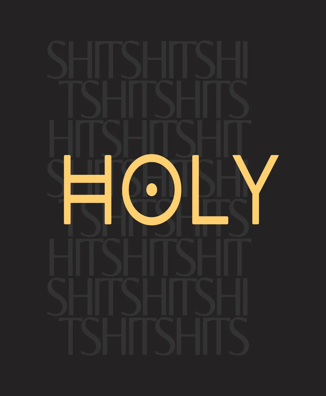T-shirt InsulTiny Holy Shit donna, 100% cotone, 150 gr - immagine 5