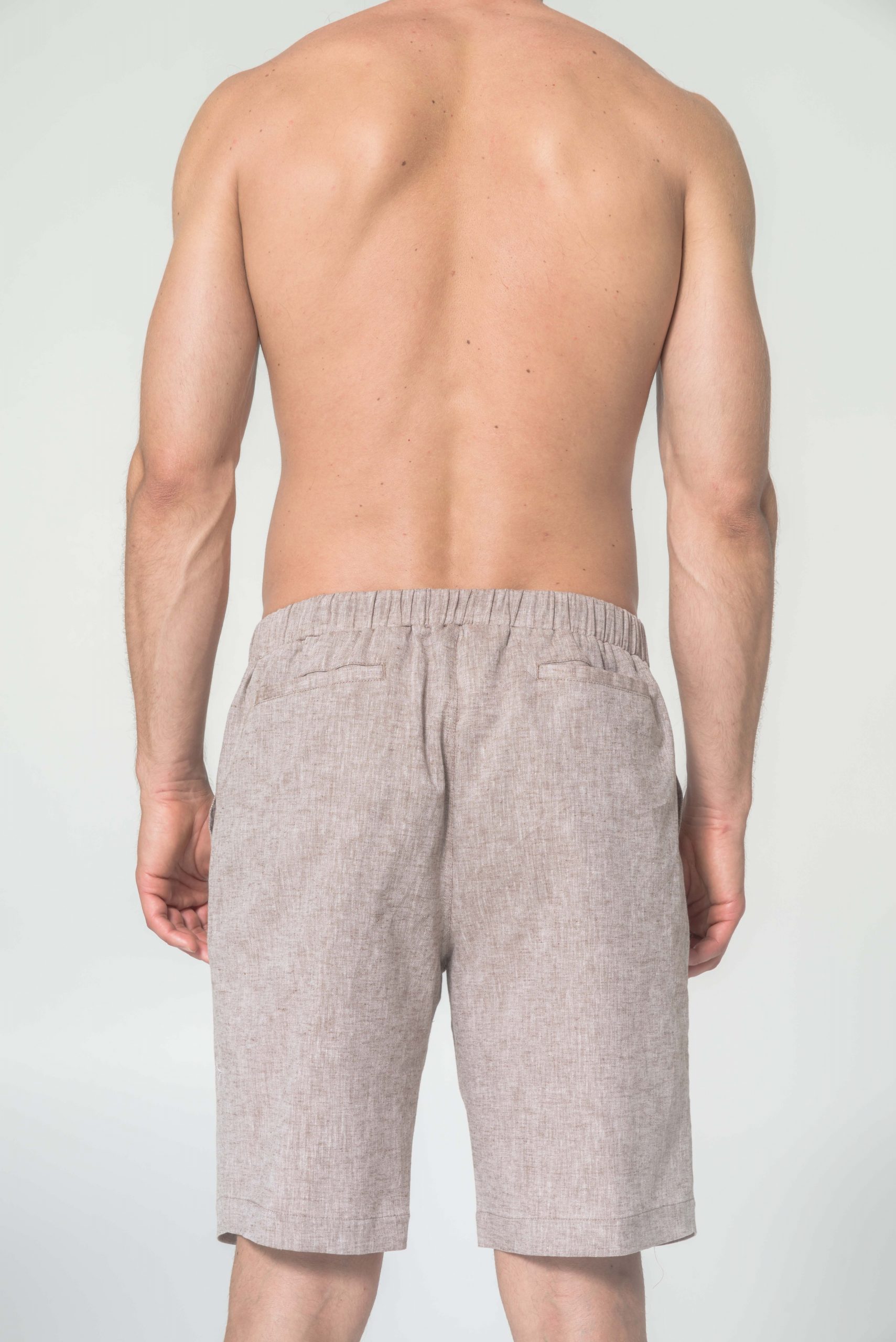 Bermuda da uomo in lino Tangeri Julipet - immagine 3