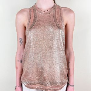 8PM MACAO-A CANOTTA NUDE/GOLD