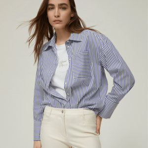 <b>PENNYBLACK</b> Camicia oversize in popeline colore BLU