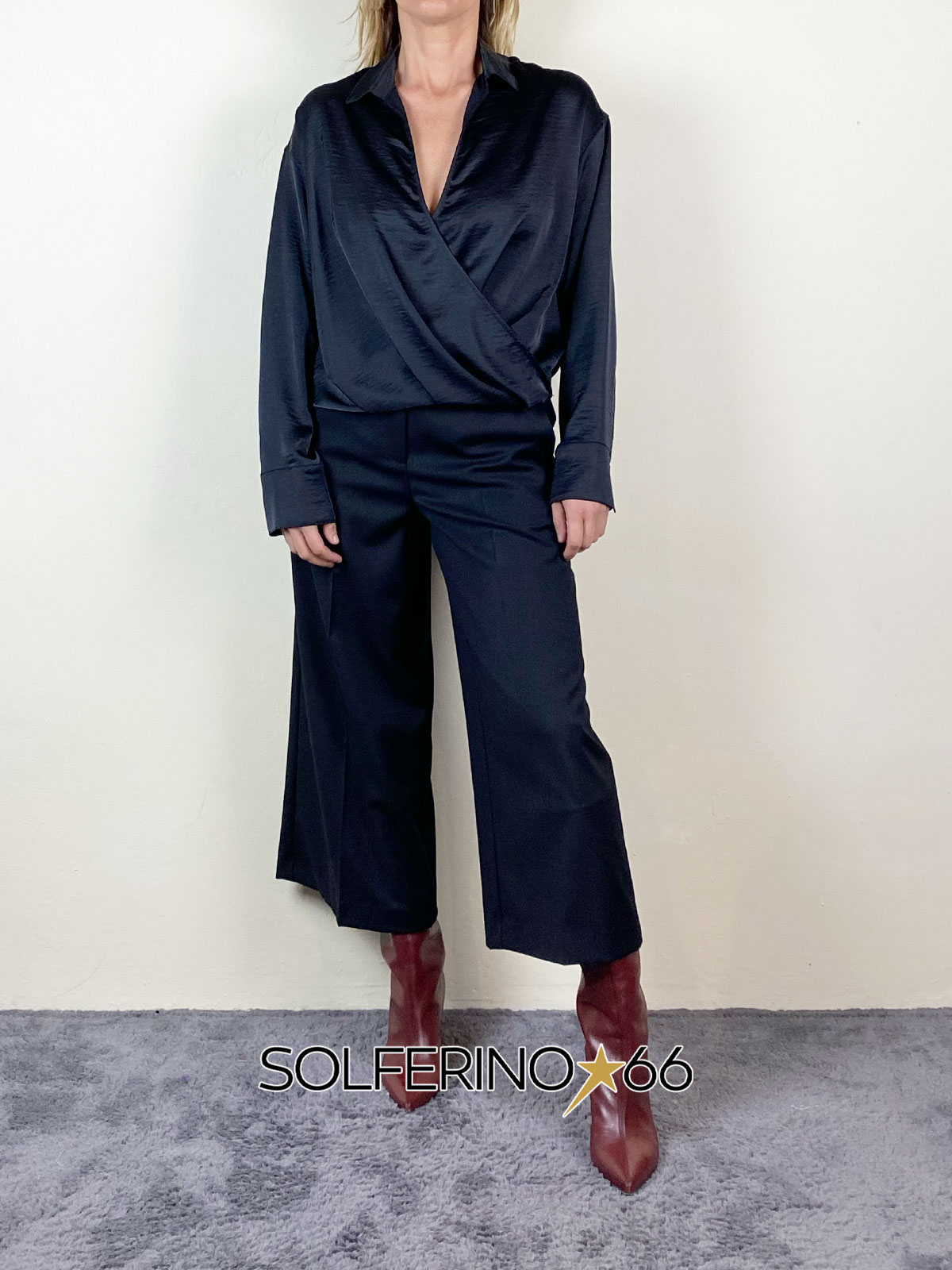 8PM MIRABEL BLUSA NERO - immagine 2