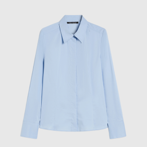 <b>PENNYBLACK</b> Camicia slim in popeline colore AZZURRO