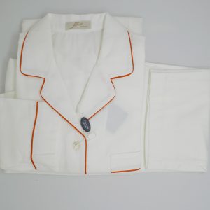 Pigiama Donna taglio a uomo tutto aperto