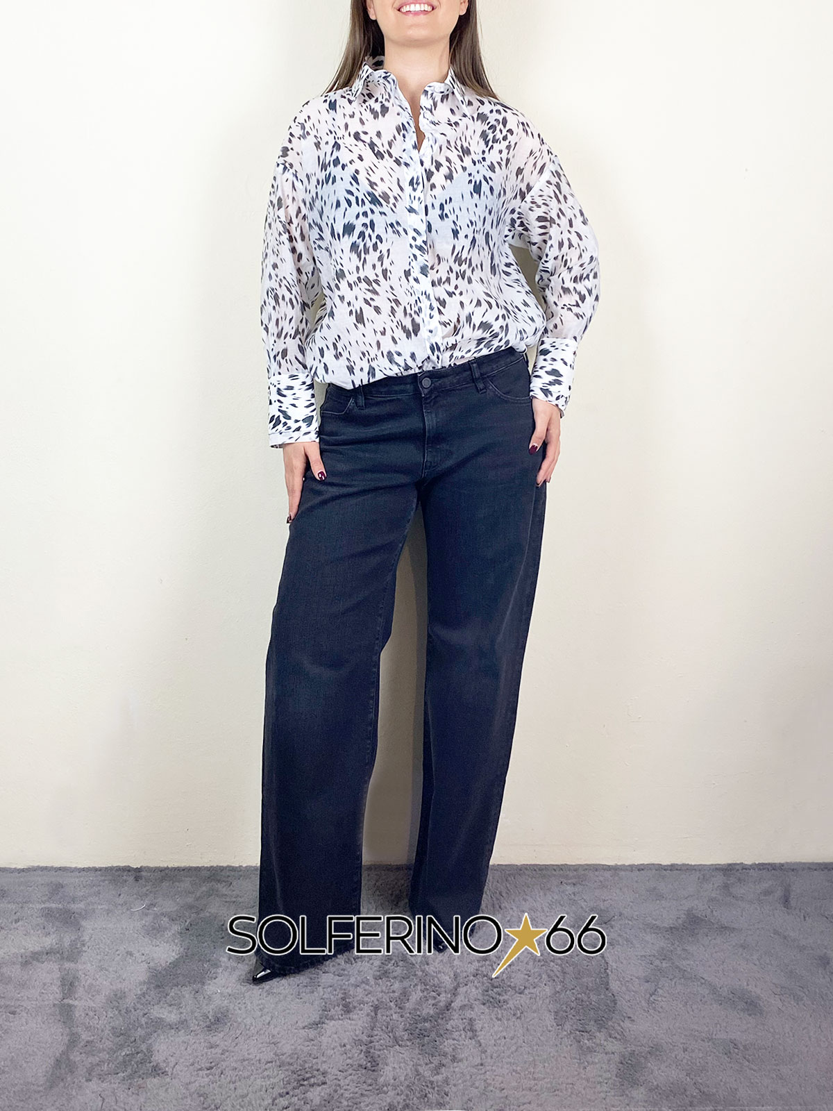 ATTIC AND BARN STOCCOLMA SHIRT MACULATO