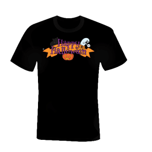 T-shirt Halloween gost