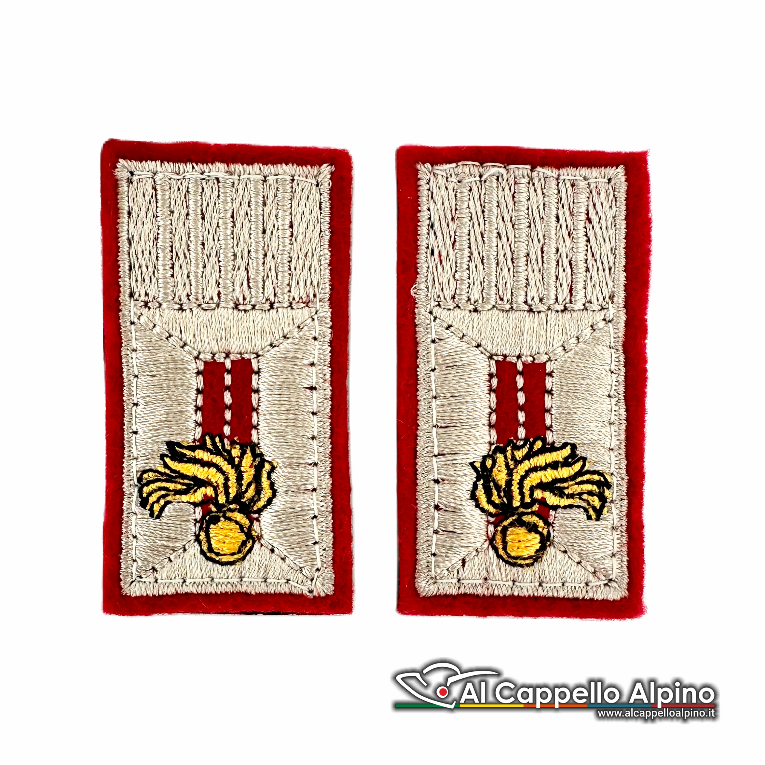 Alamari ACA Associazione Nazionale Carabinieri Polo Tuta OP, ricamati a macchina, a velcro - immagine 3