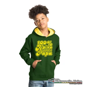 Felpa bimbo 100% Alpino come…