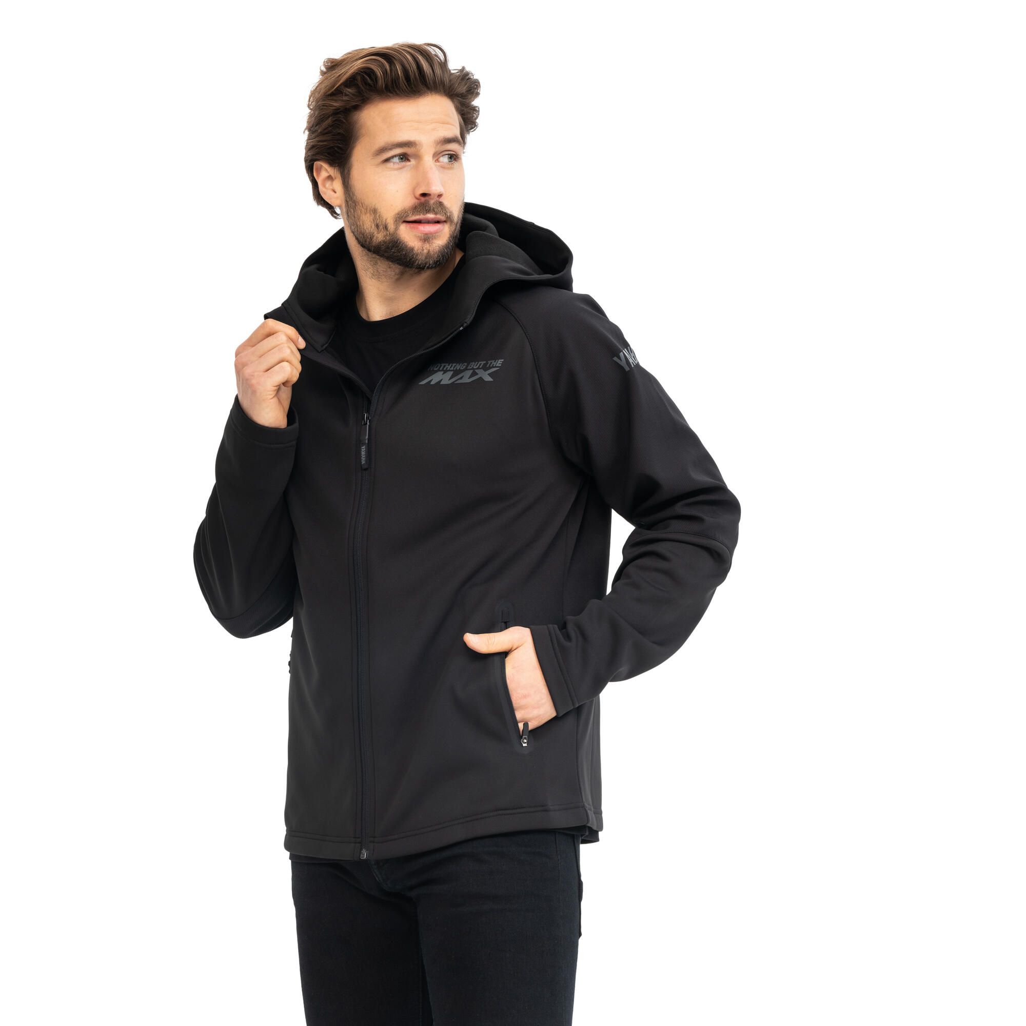 Felpa con cappuccio e zip da uomo Nothing but the MAX - immagine 5