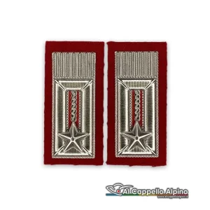 Alamari FAV Carabinieri Polo Tuta OP, plastica, a velcro, 2,7×5,7 cm