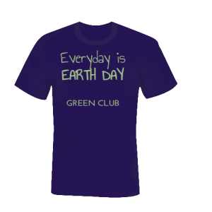 T-shirt Earth day
