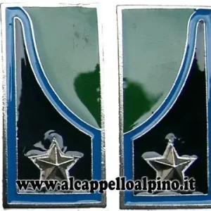 Mostrine Amministrazione Alpini, aggancio pins