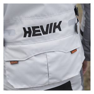 Giacca Moto In Tessuto 3 Strati Hevik Titanium